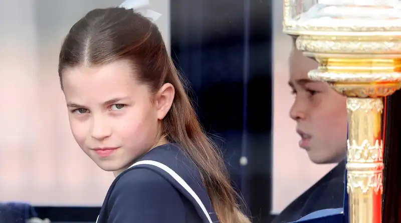 Princess Charlotte gives "don't test me" look at coronation