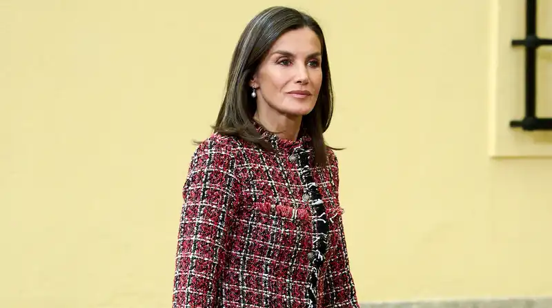 Queen Letizia's chic tweed jacket has a painful backstory