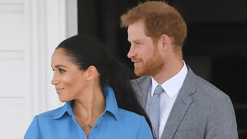 Prince Harry and Meghan Markle, Princess of Wales, one year after leaving Frogmore Cottage.