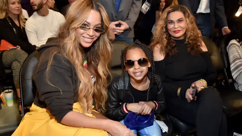 Tina Knowles is thrilled for her granddaughter, Blue Ivy Carter, who won BET