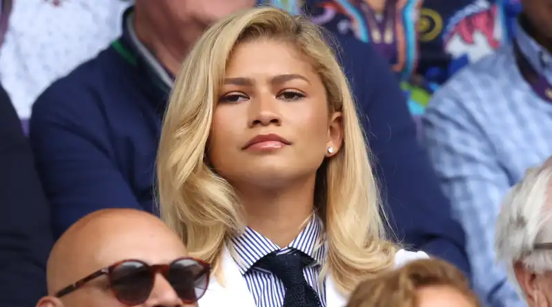 Zendaya wears the same "Challengers" look when competing at Wimbledon