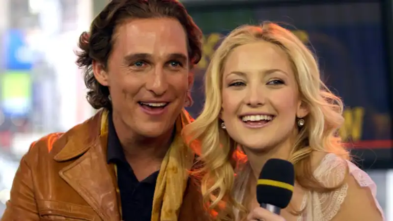 Kate Hudson and Matthew McConaughey admit to not wearing deodorant.