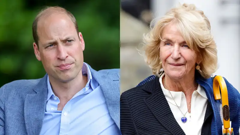 Why did Prince William fire Queen Camilla's sister?