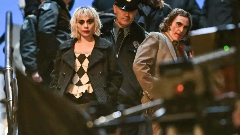 Lady Gaga apparently spit out her coffee after hearing Joaquin Phoenix sing.