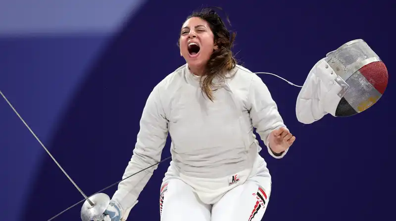 Egyptian Fencing Athlete Reveals She Competed in the 2024 Paris Olympics While 7 Months Pregnant