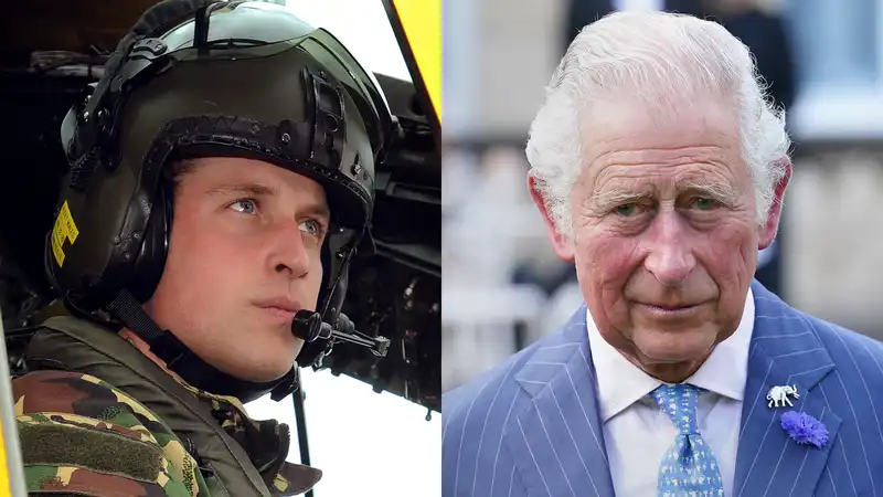 Prince Charles has "concerns" about Prince William flying his family by helicopter.