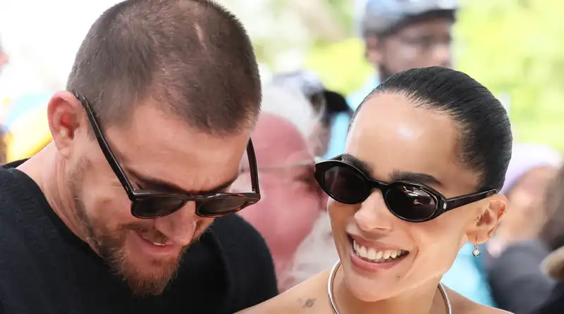 Channing Tatum says working with Zoe Kravitz is "like making a marriage."