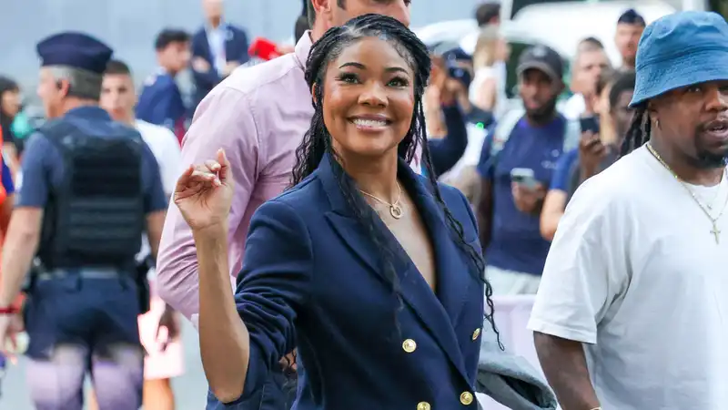 Gabrielle Union turns preppy sporty spice at the 2024 Olympics