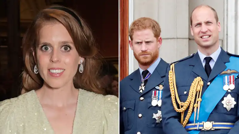 Will Princess Beatrice "make peace" between Prince Harry and Prince William?