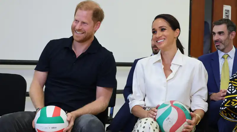 Prince Harry and Meghan Markle Meet Colombia's Invictus Games Team on High Profile Trip