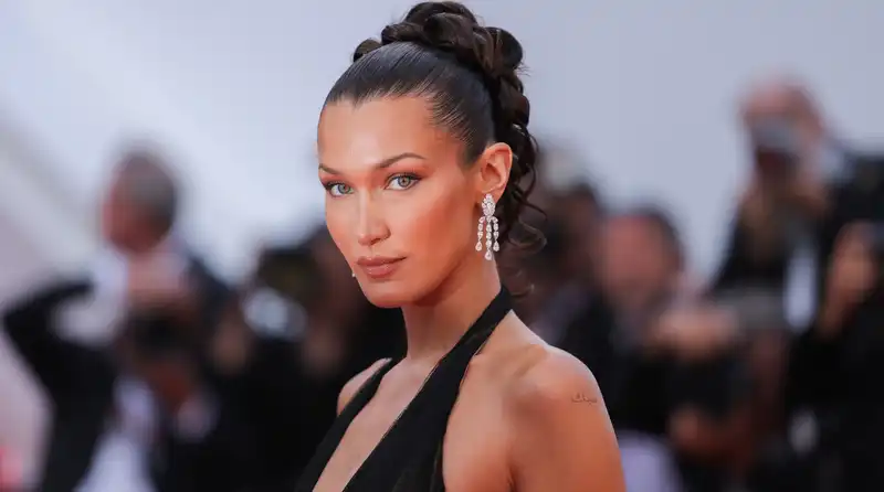 Bella Hadid proves butterfly fashion is here with floral Valentino top