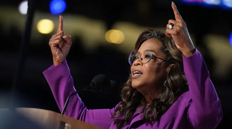 Oprah Winfrey Shouts “Cat Lady Without Children” in Surprise Appearance at DNC