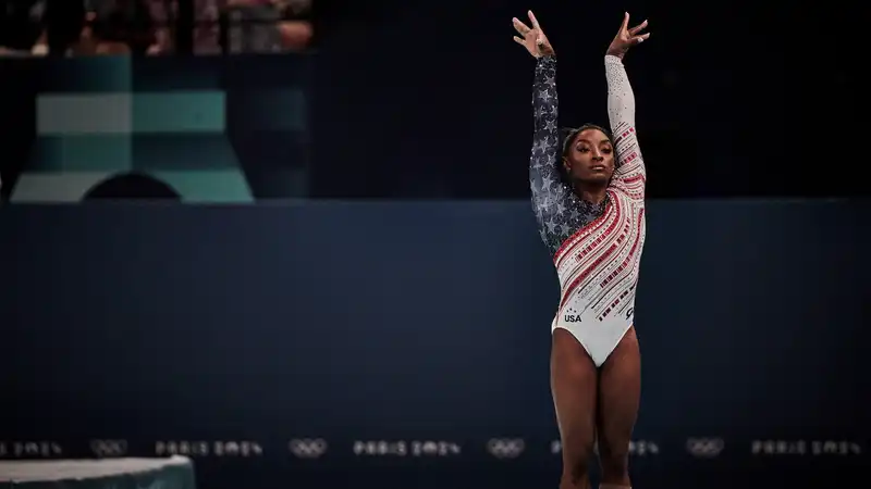 Simone Biles Rising, a behind-the-scenes look at the 2024 Paris Olympics.