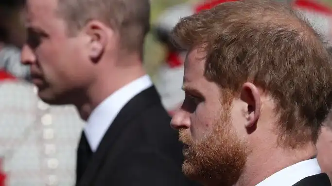 Reverend reveals what Prince Harry and Prince William said when they attended their uncle's funeral.