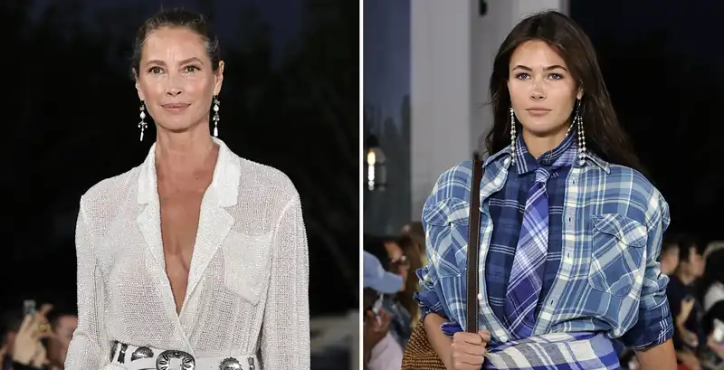 Christy Turlington and Grace Burns Share Adorable Mother-Daughter Runway Moment at Ralph Lauren