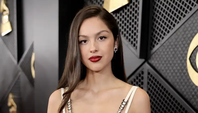 Olivia Rodrigo wears a dangerous low-cut dress double at the 2024 Venice International Film Festival.