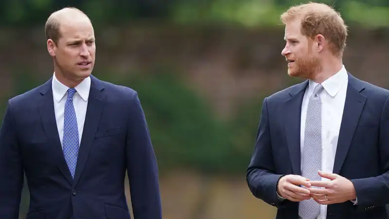 Princess Diana's family is working “hard” to resolve the rift between Prince Harry and Prince William.