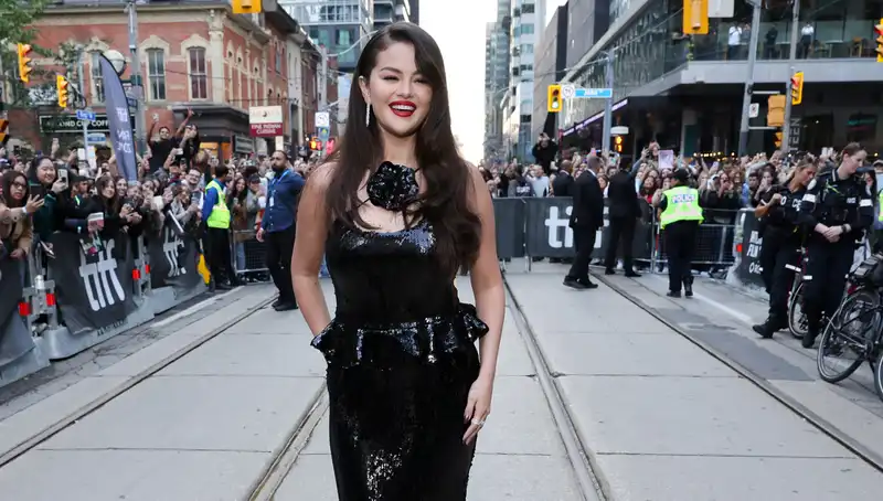 Selena Gomez's Toronto International Film Festival Red Carpet Dress Defies Rosette Trend