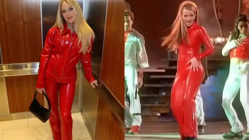 Brittany Mahomes in Britney Spears' best outfit for Chiefs game