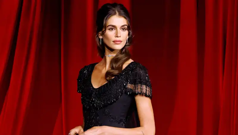 Kaia Gerber is Audrey Hepburn in Givenchy's Most Elegant Vintage Couture