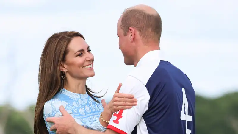 Prince William tells fans he and Princess Kate never sleep alone together.