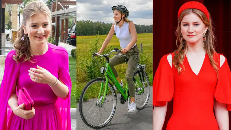 What does Princess Elisabeth of Belgium, the future queen of Belgium, look like and what does a Harvard student look like dressed like?