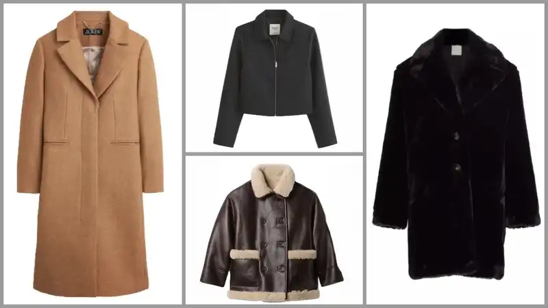 I found all types of autumn coats and jackets that are sold for less thanド350