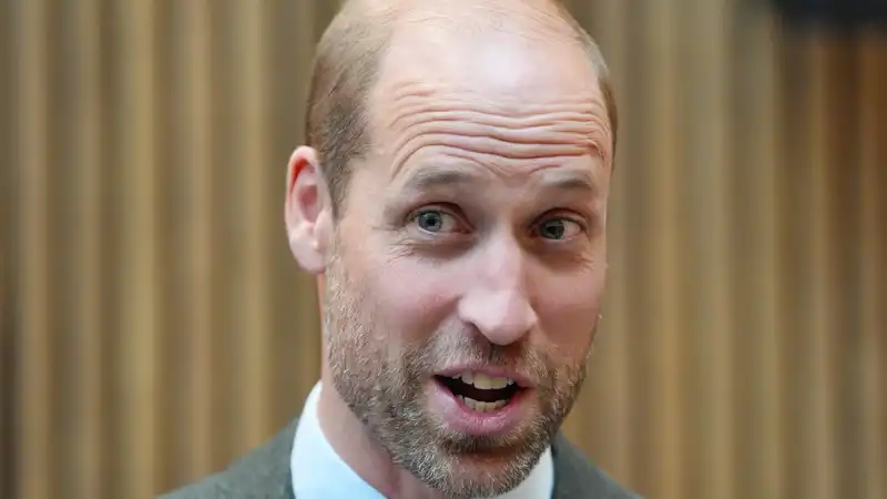 Prince William confesses that he “had to shave it off” because Princess Charlotte burst into tears when he grew his first beard.