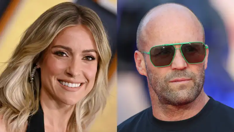 Jason Statham has nothing to say about "Christine Cavallari calling him "the hottest hookup"," the source claims.