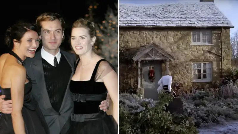 Jude Law ravages "Holiday" fans by revealing secrets about the movie's idyllic English cottage