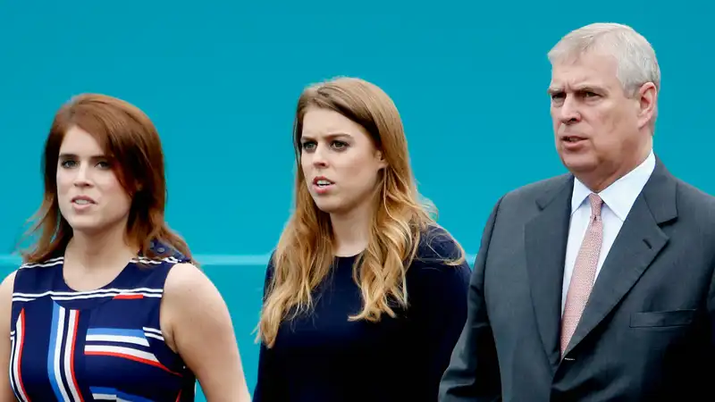 Princess Beatrice and Princess Eugenie are reportedly "taking turns" visiting Dad Prince Andrew