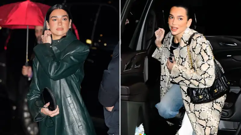 Dua Lipa May Create Quirky Trench Coat Craze