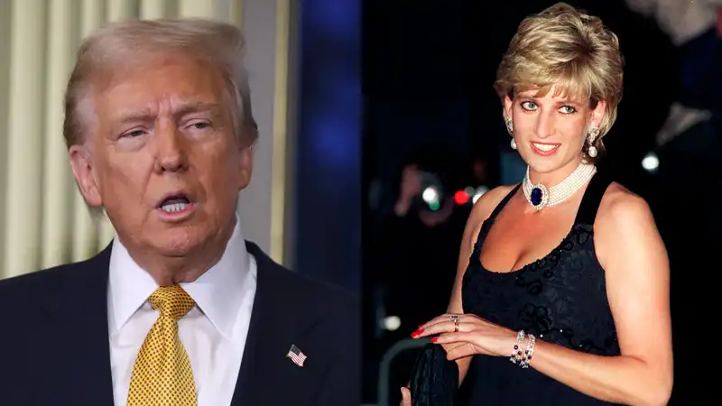 Princess Diana's friend reveals that Donald Trump once “showered” the royal family with flowers.