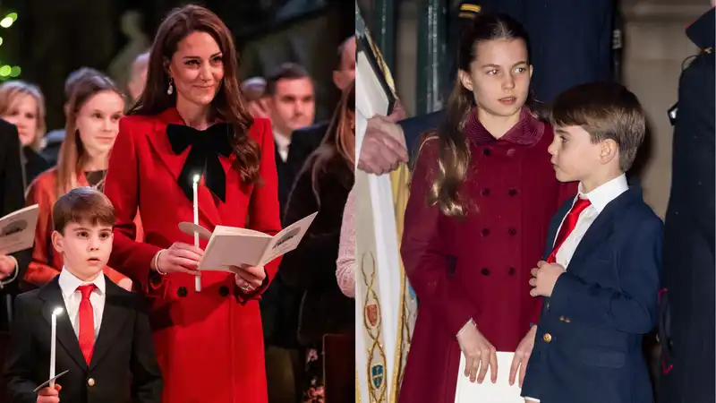 Kate Middleton on why Prince Louis pulled off a Christmas surprise for Princess Charlotte.