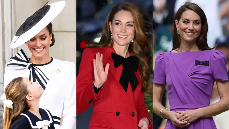 Kate Middleton's recent obsession with ribbons in fashion has symbolic meaning