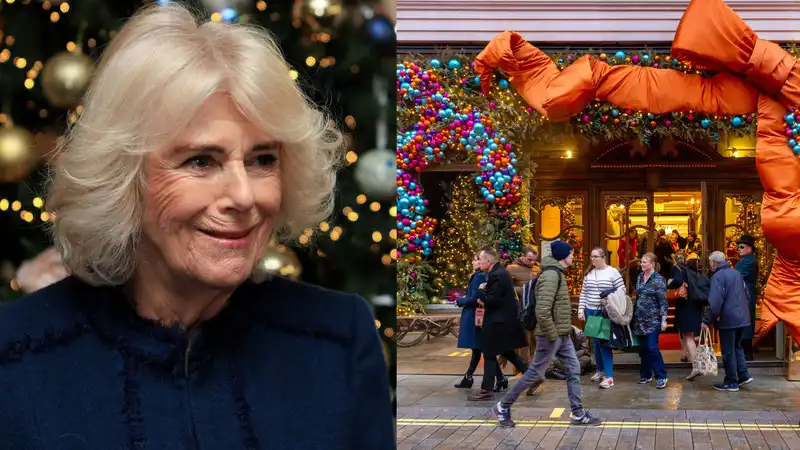 Mrs. Camilla's Christmas gift purchased at a department store in London is the talk of the town.