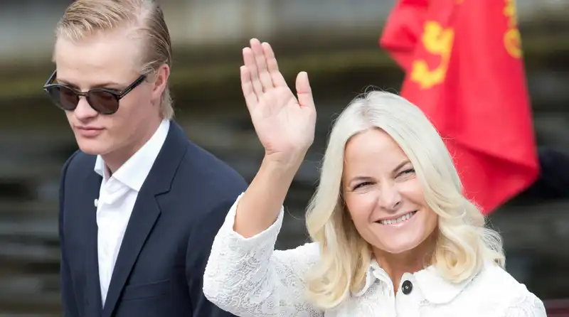 The future Queen of Norway reflects on a “challenging” and “demanding” year after her son's arrest scandal.