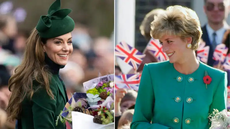 Royal fan compares Princess Kate to Princess Diana after Christmas stroll through Sandringham