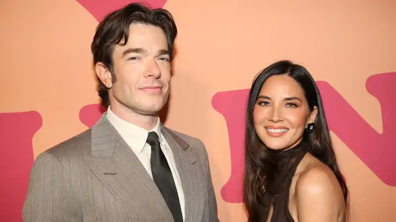 Olivia Munn talks about how her “every Christmas wish” with John Mulaney came true this year.