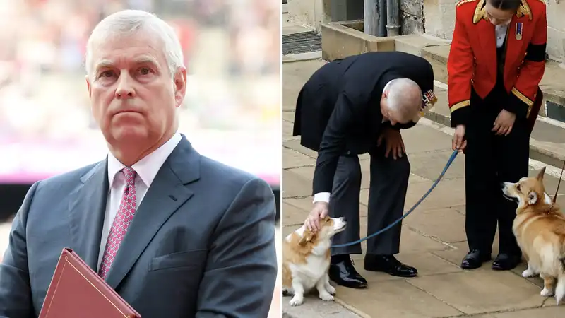 Why Prince Andreu reportedly “can't bring himself to go” to walk Queen Elizabeth's corgi.